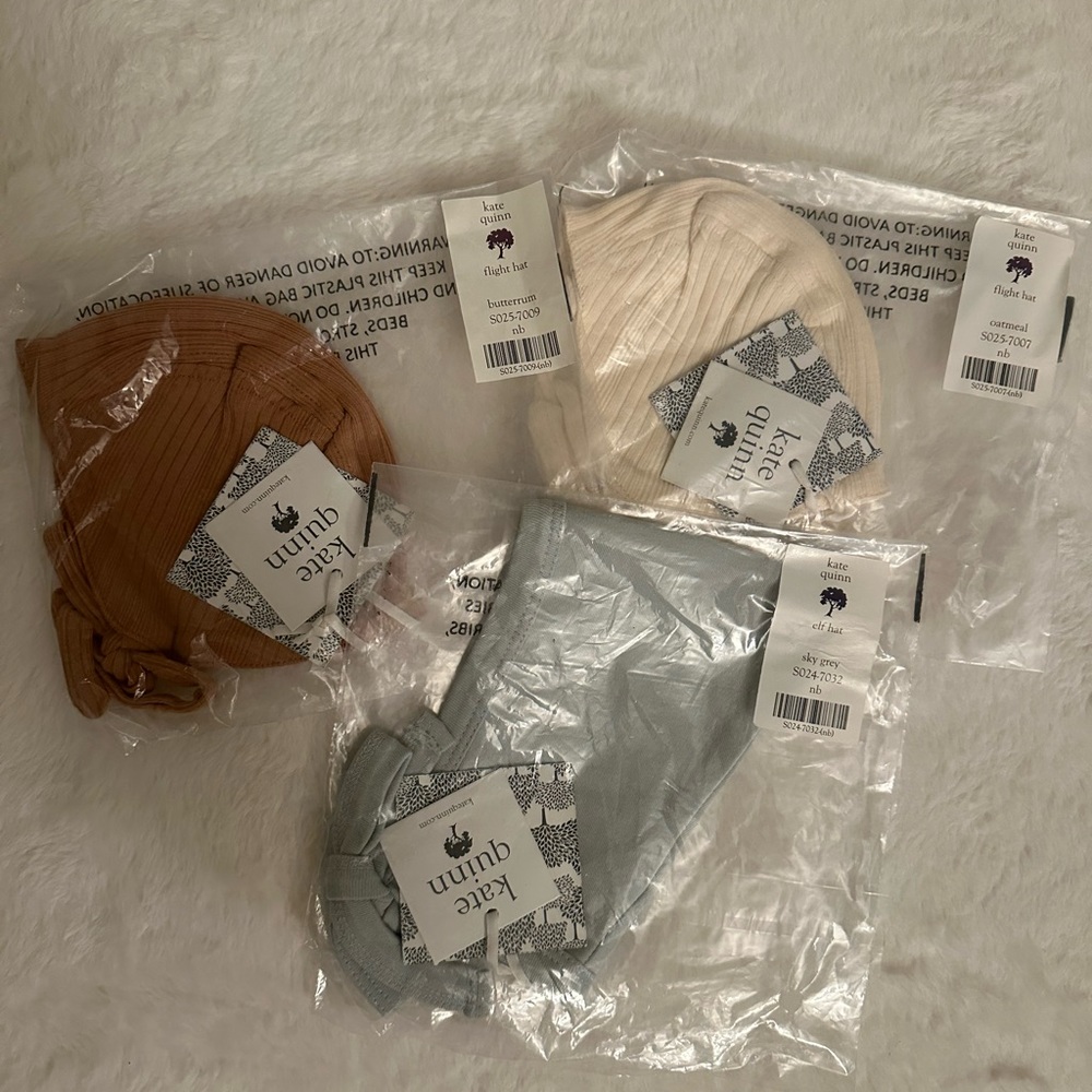 Kate Quinn Newborn hats bundle